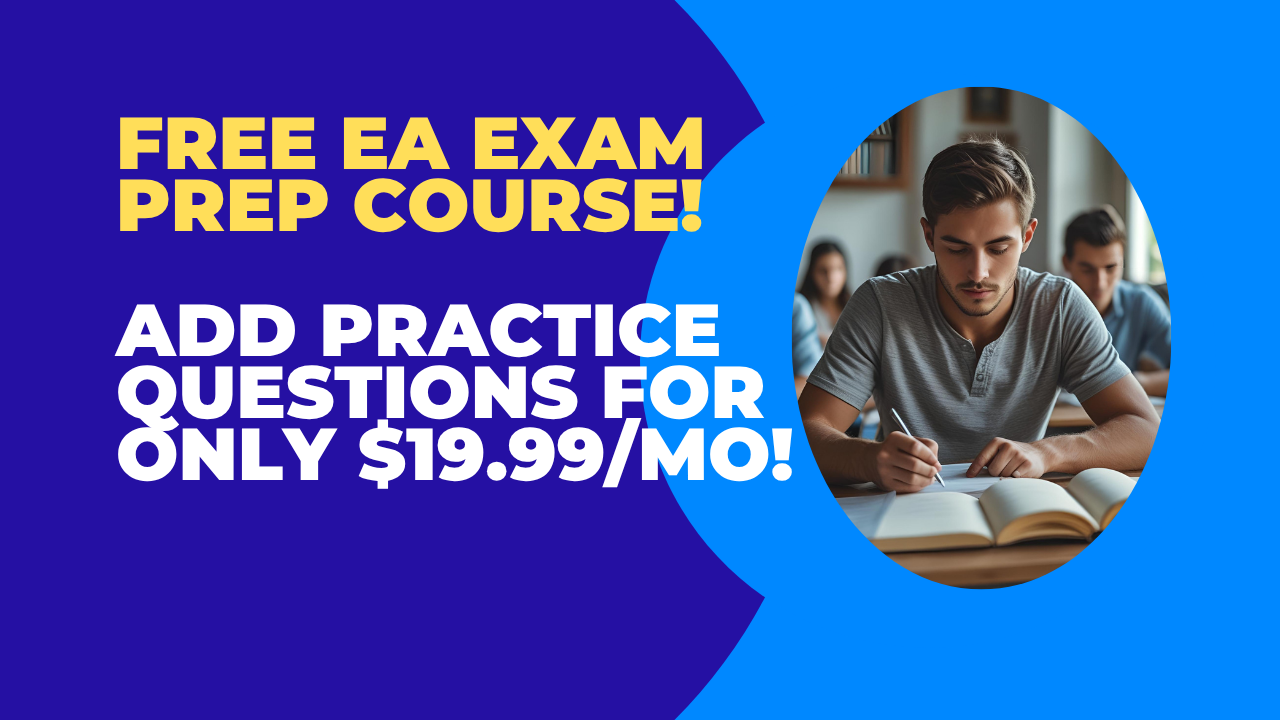 EA exam prep course and enrolled agent practice questions with answers